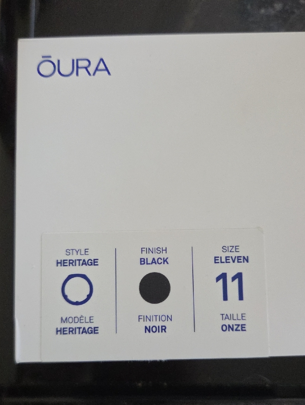 ŌURA Heritage Ring Box - Black